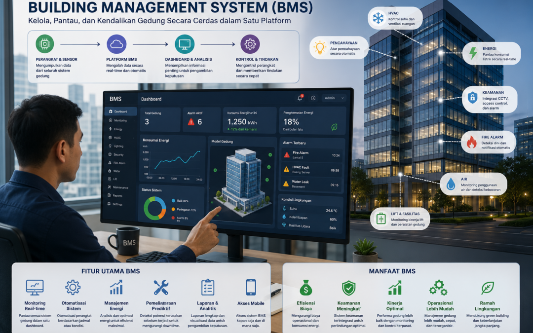 Building Management System (BMS): Solusi Cerdas untuk Mengelola Gedung Secara Efisien
